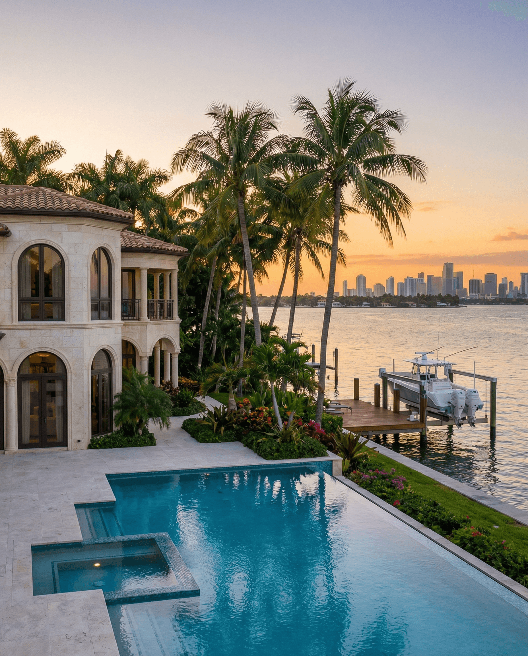 Key Biscayne Waterfront Home